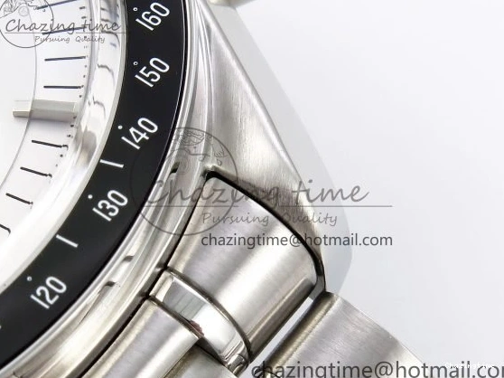 0304 Classic Speedmaster SS RMF Best Edition White Dial on SS Bracelet Lemania HW 7723